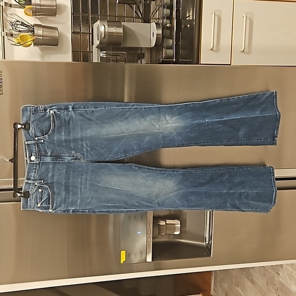 💕MOTHER SUPERIOR💕 The Weekender Flare Jeans ~ It's A Small World 32 NWOT - Picture 12 of 16